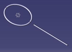 使用CATIA V19繪制羽毛球拍的詳細步驟